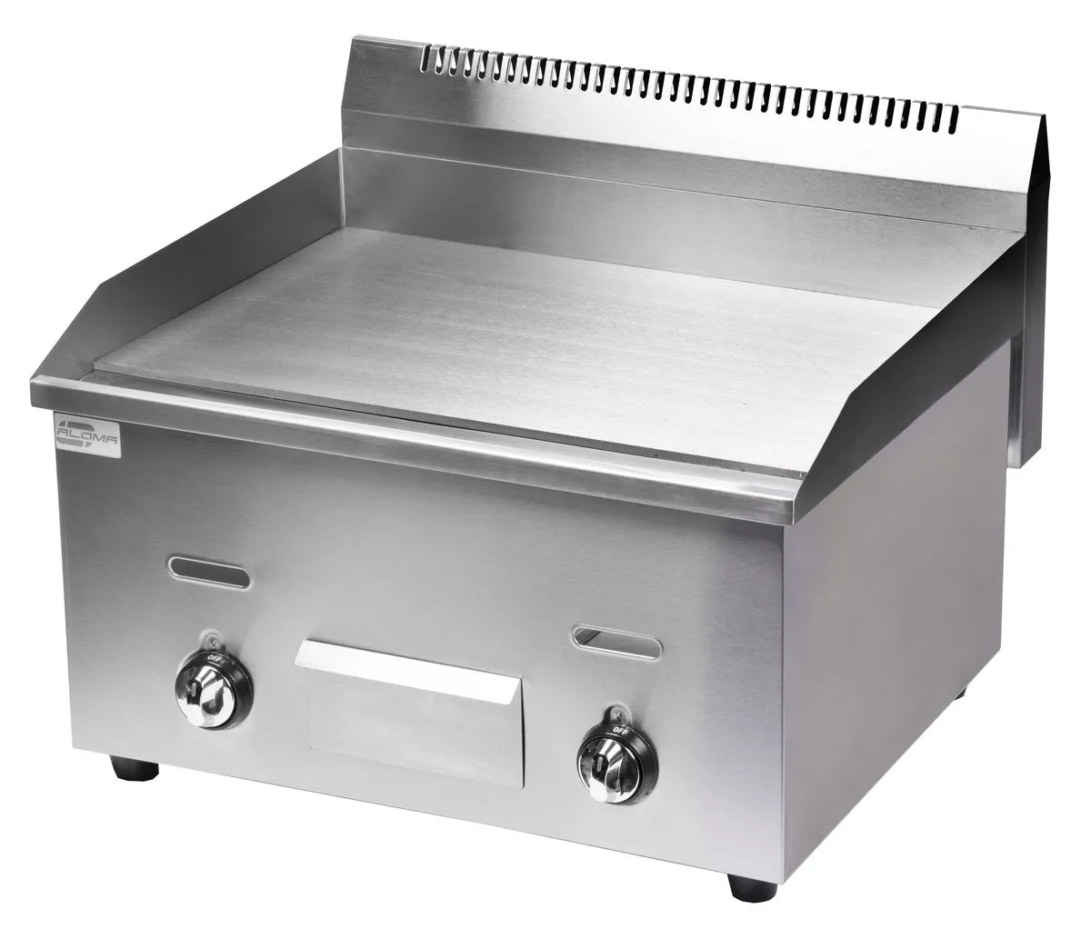 Aloma - Gas Flat Top Griddle - 550mm - Silver