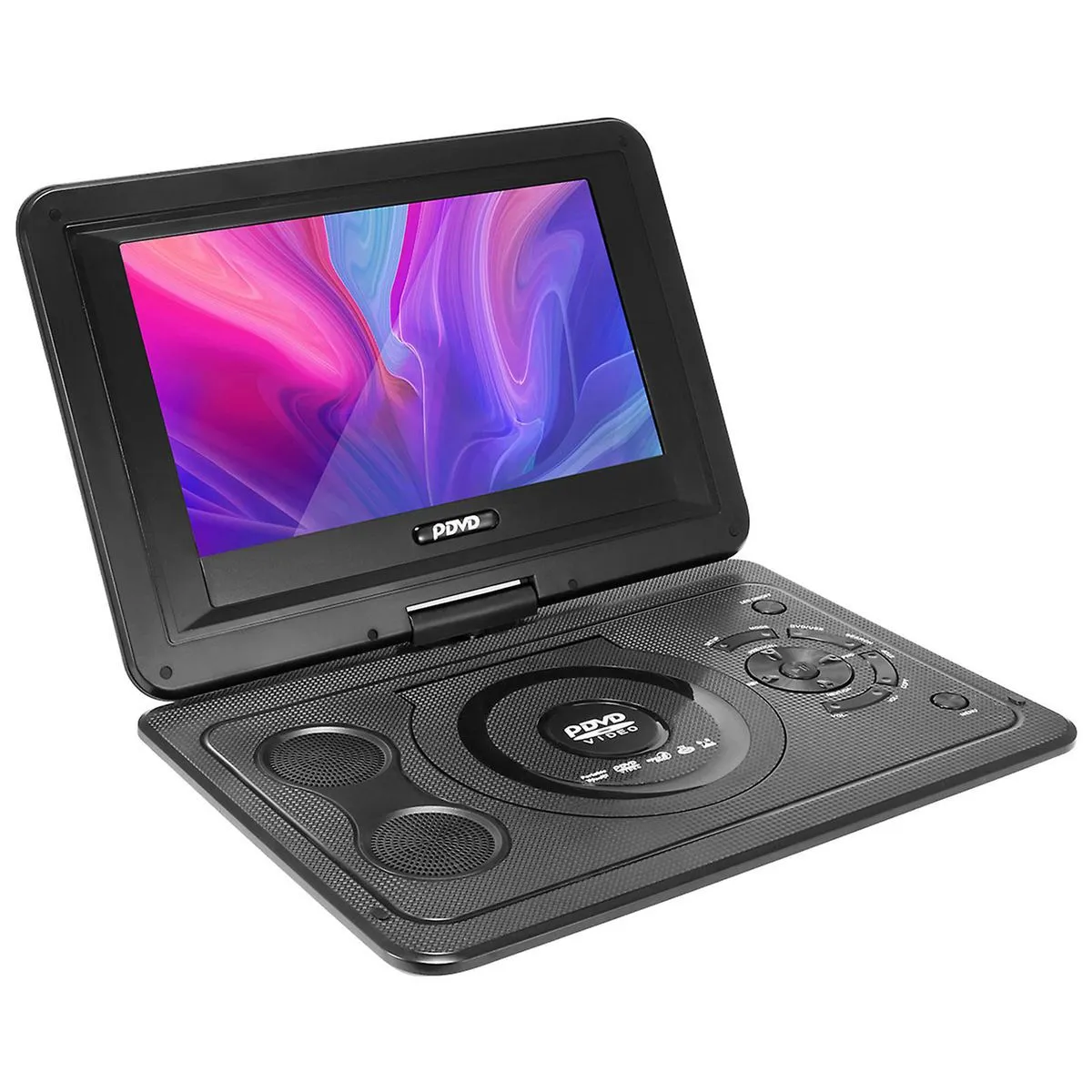 Latest 13.9 Inch Portable DVD EVD Player with TV FM USB Game Function