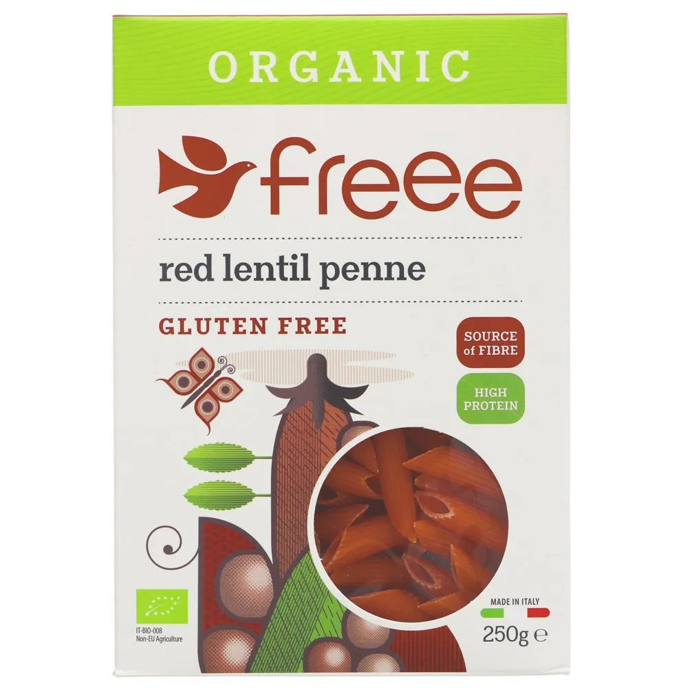 Organic Red Lentil Penne