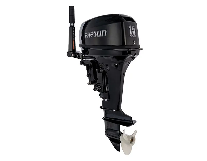 PARSUN Outboard Motor For Boats 2-Stroke Petrol Engine Water Cooling - 15HP