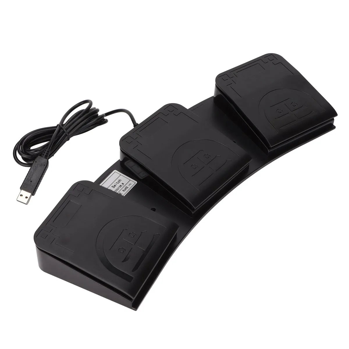 Foot Pedal MIDI Game Triple Key Mechanical