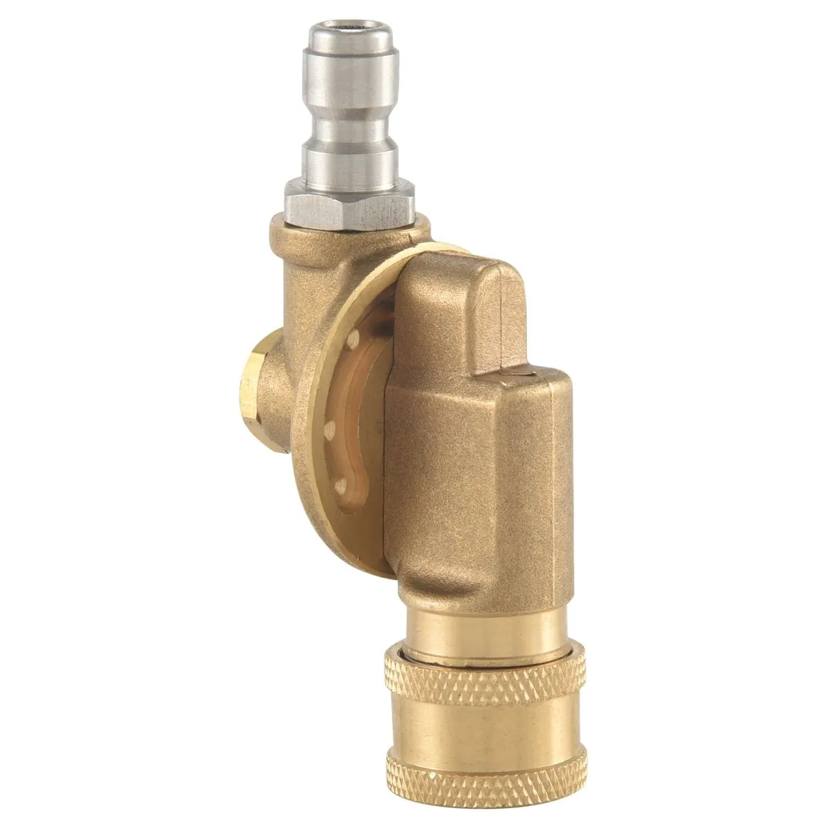 Pivoting Coupler, Gutter Cleaner Attachment Daily Use