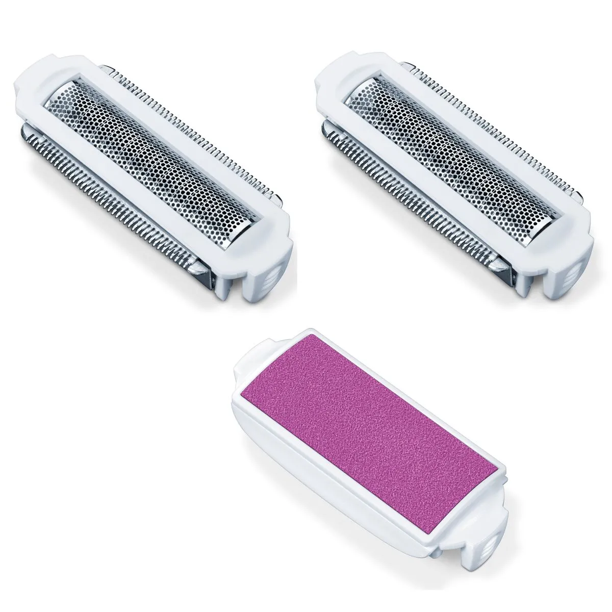 Beurer Spare Shaving and Exfoliation Attachments for use with HL 36 Shaver