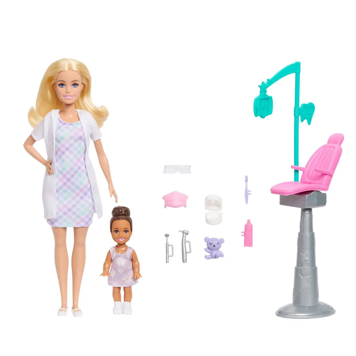 Barbie Careers Nurturing Dolls and Accessories - Dentis Blonde Hair