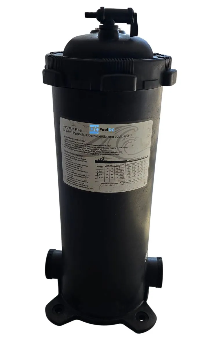 Crystal Clear Swimming Pool Cartridge Filter - Pools Up To 45,000L - GL50