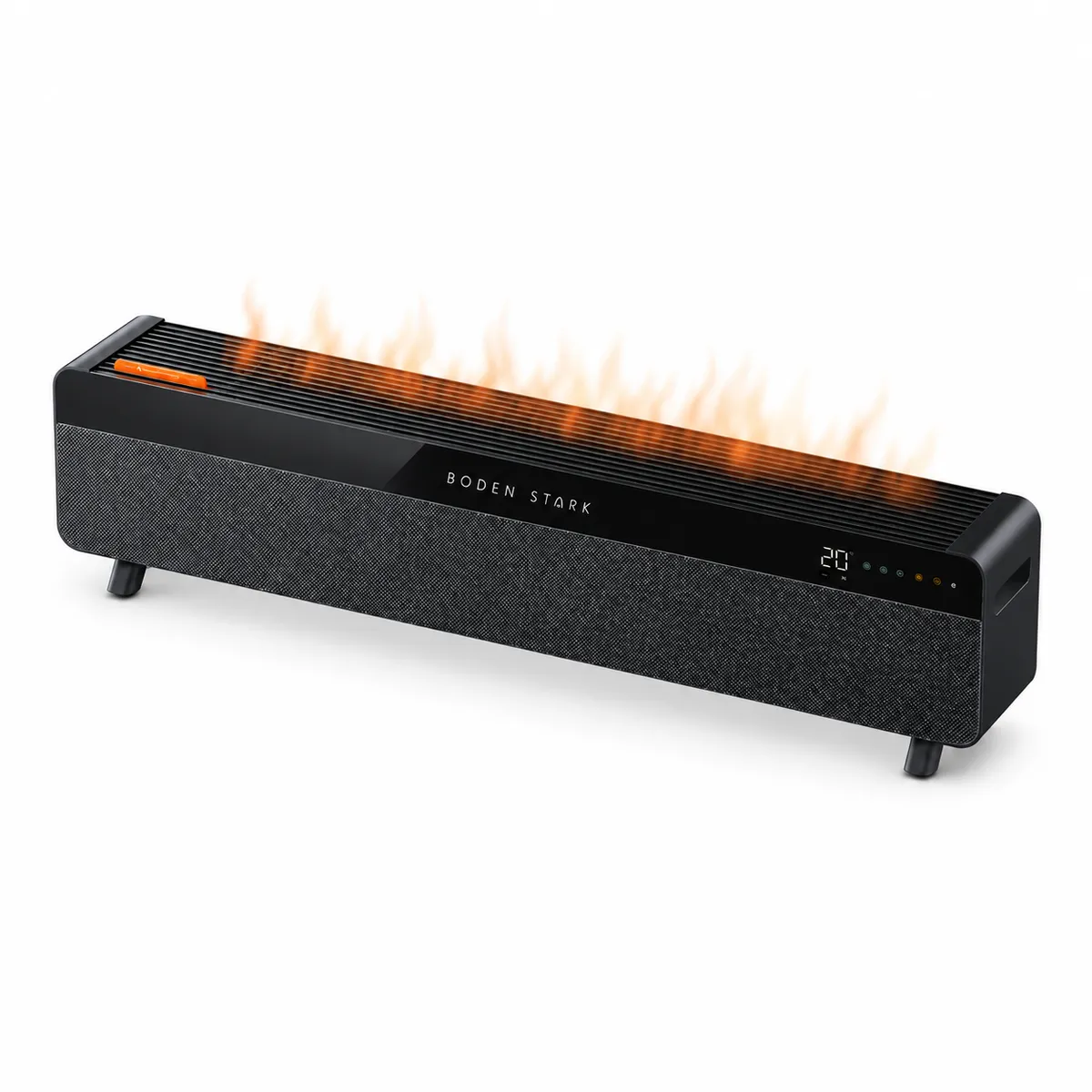 Boden Stark 2200W Fireplace Convection Heater with Humidifier