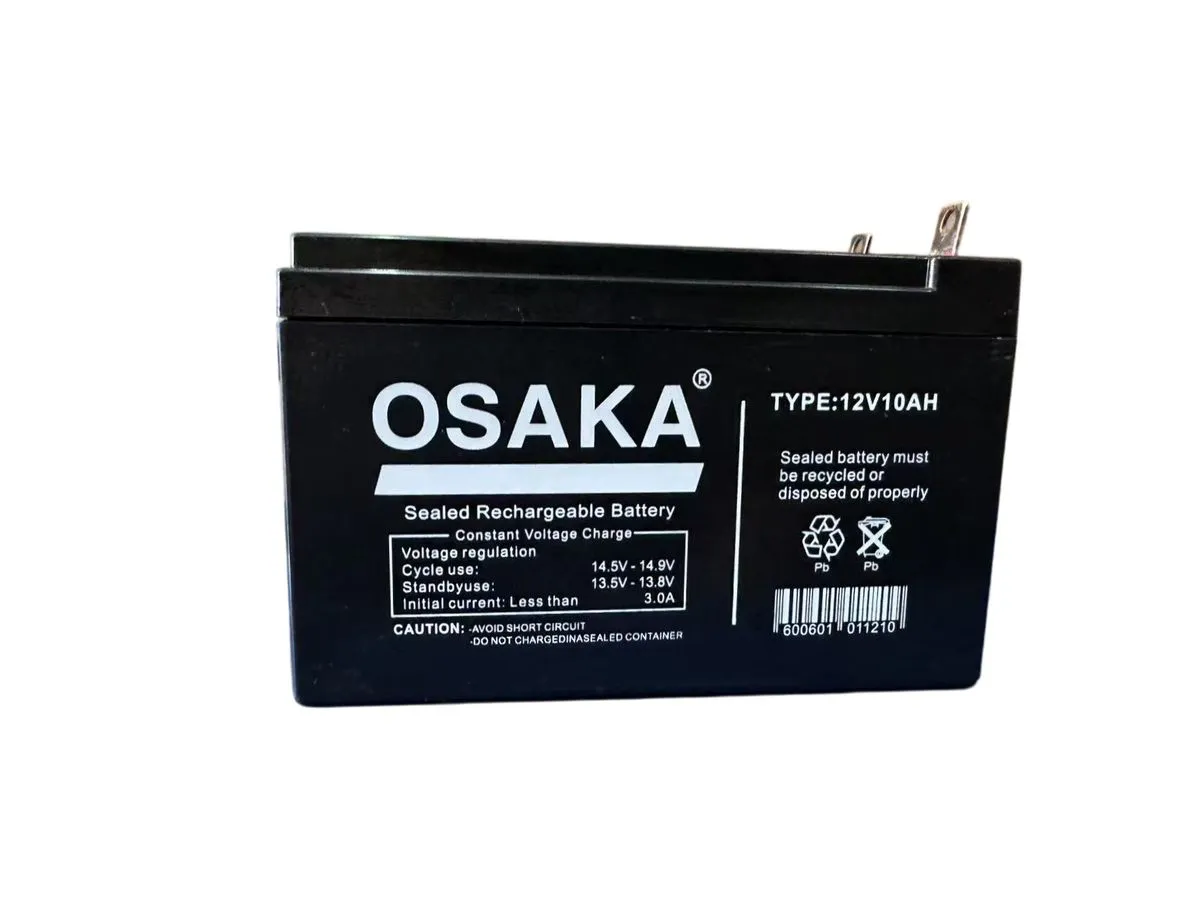 Osaka 12V10Ah Compact Multipurpose Sealed Lead Replacement Cell