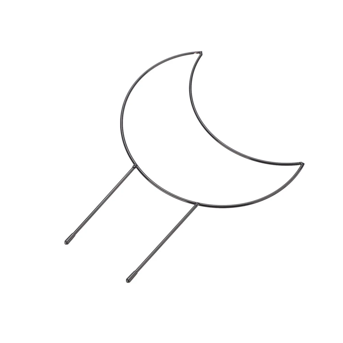 Moon Shaped Metal Plant Trellis