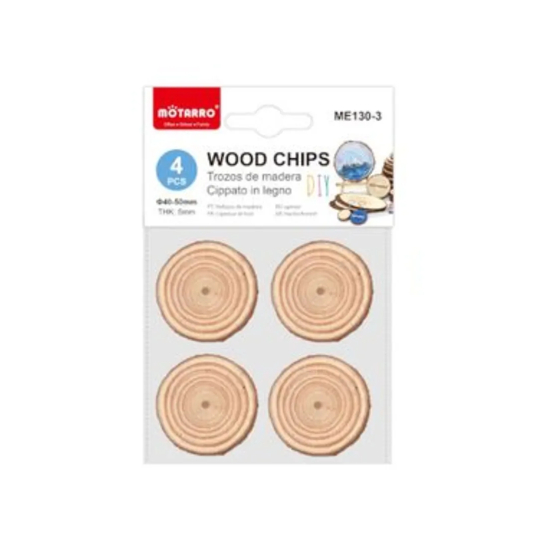Motarro Wood Chips 40/50mm 4PCS