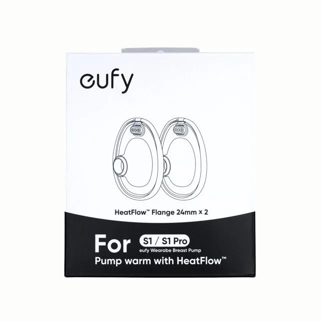24mm Breast Pump Flange for Wearable Breast Pumps (2-Pack)