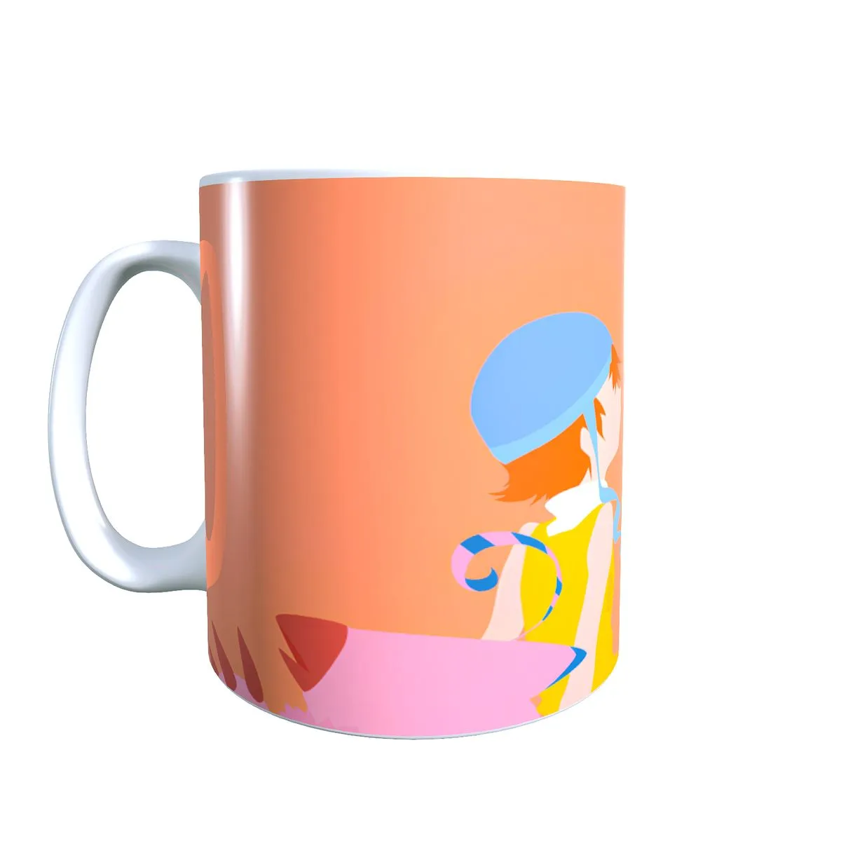 Sora & Biyomon Minimal - Digimon Themed Coffee Mug