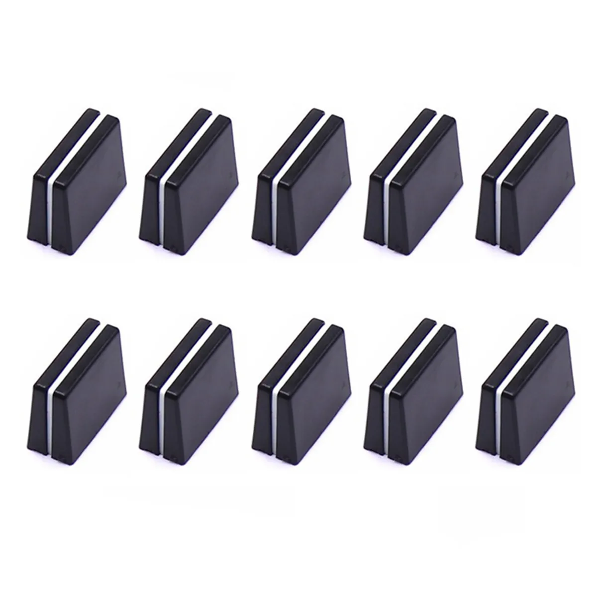 10pcs Fader Caps Mixer Fader Slider Knobs Replacement Buttons Caps