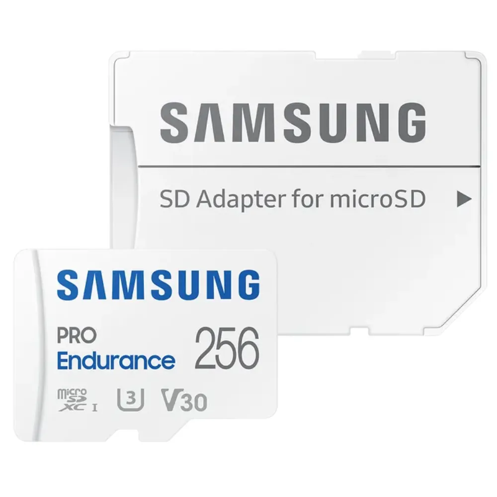 Samsung Pro Endurance 256GB microSDXC Memory Card with SD Adapter