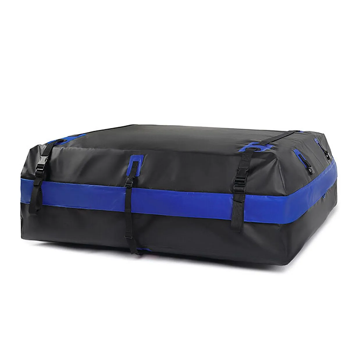 Car Rooftop Cargo Carrier Bag Feet Waterproof Luggage Lock - Blue