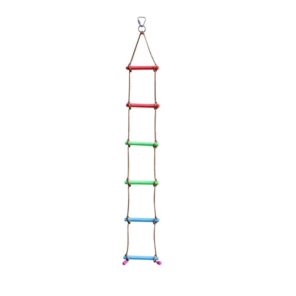 Outdoor Kids Climbing Rope Ladder Rainbow (1.9m)