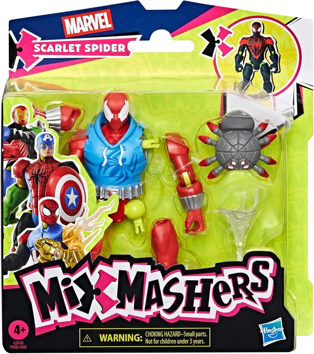 Spider-Man Mixmashers Scarlet Spider Basic Figure