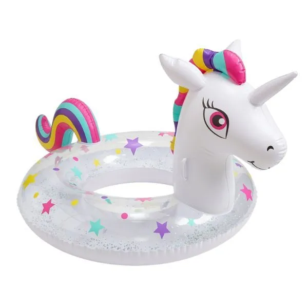 Unicorn Inflatable Swimming Ring 70cm - Kids Pool Float