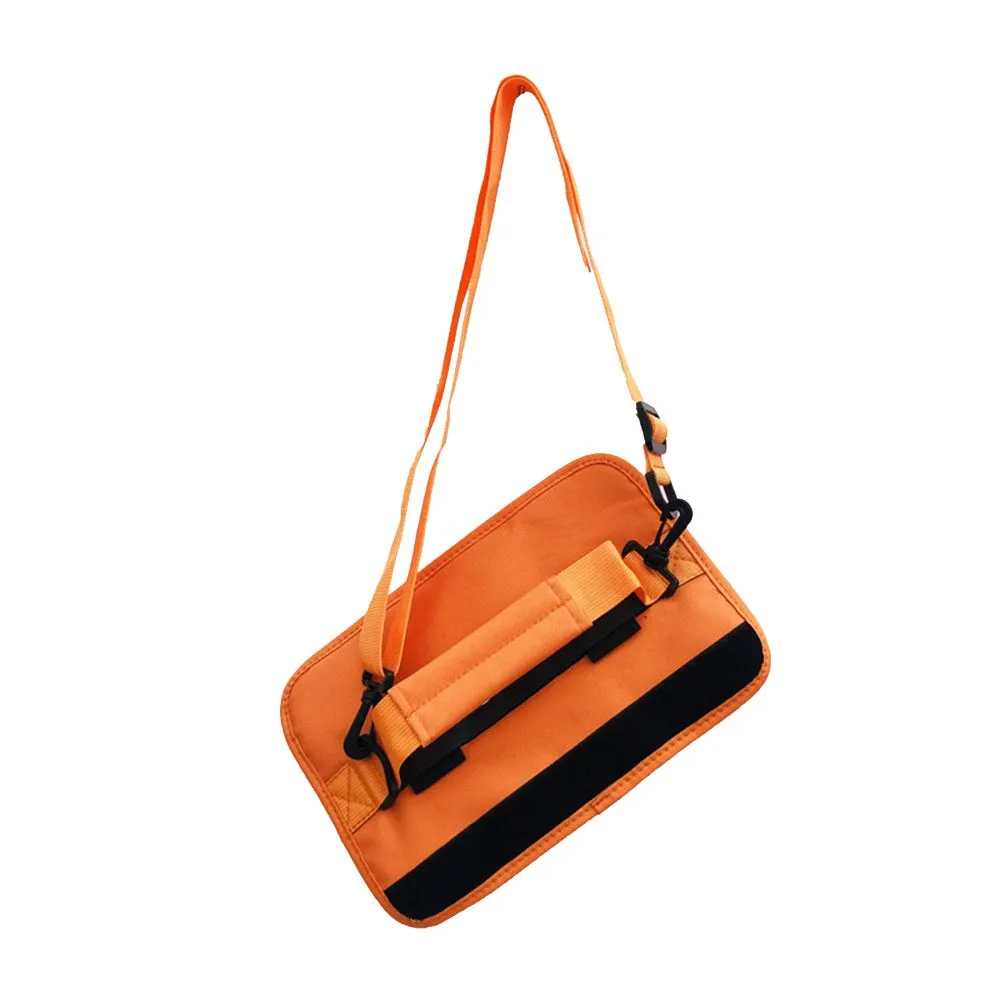 Portable Golf Club Carrier Storage Bag with Shoulder Strap - Orange
