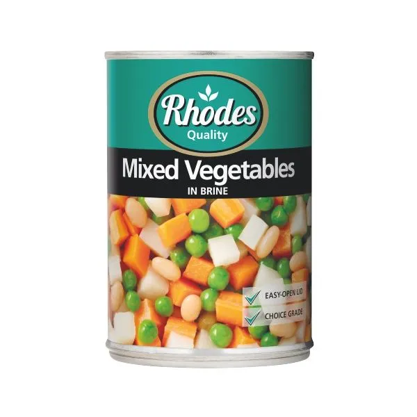 Rhodes Vegetables – 12 x 410g