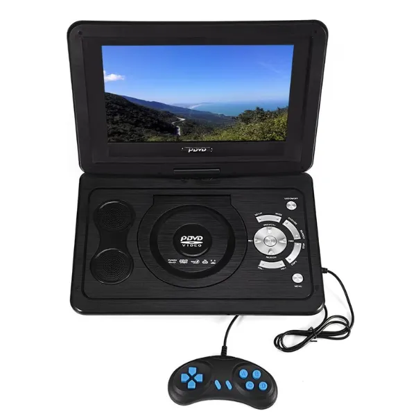 Portable HD DVD Player With LCD Screen /Card Reader/USB/Game 13.9