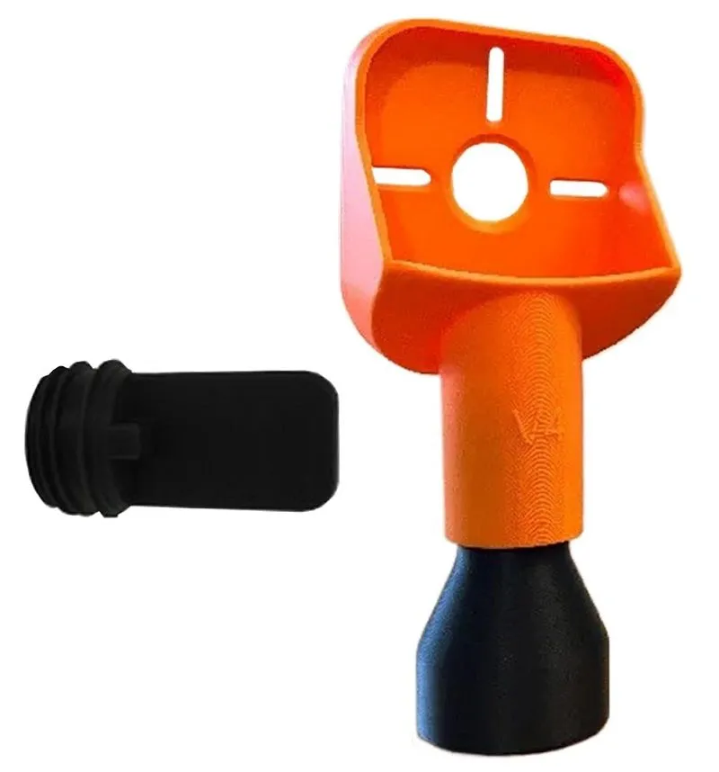 Drill Collector, Drilling Dust Collection Bottle, 35mm Diameter,