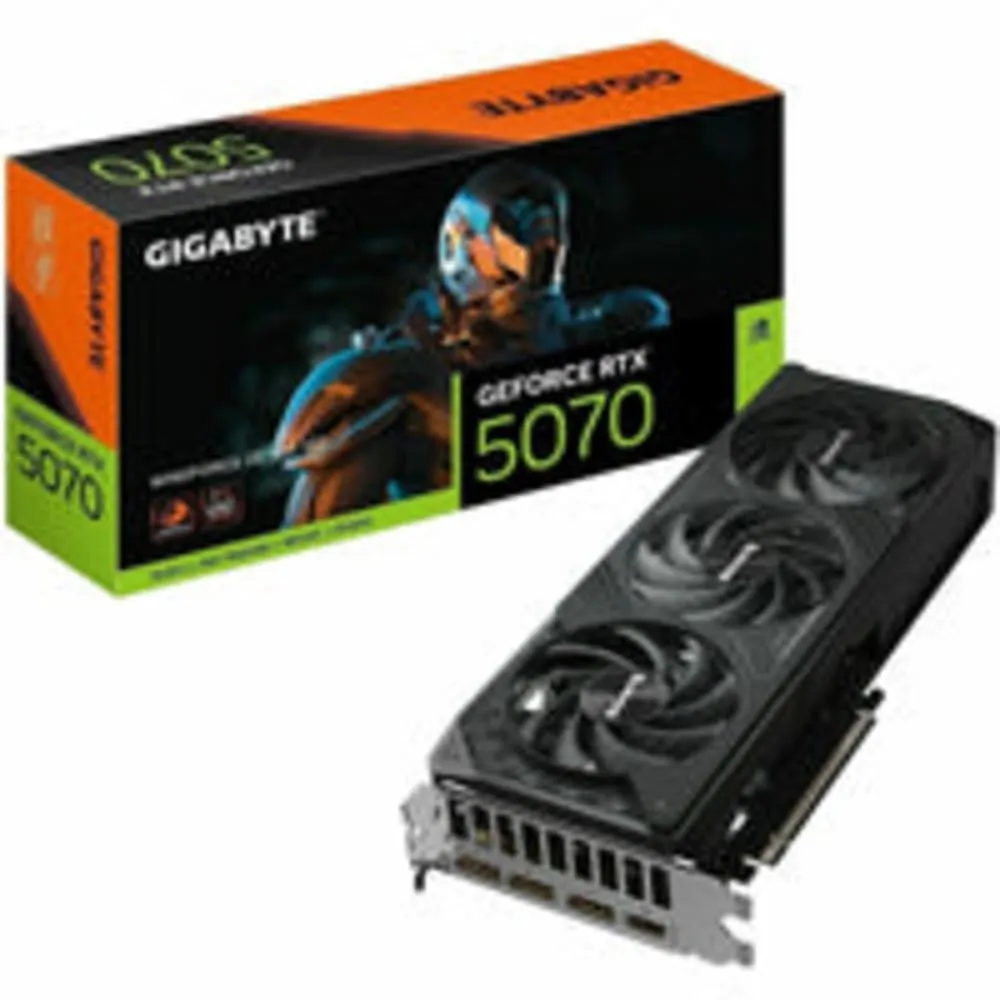 GIGABYTE Graphics Card - GV-N5070WF3OC-12GD 12GB GDDR7 HDMI DPx3