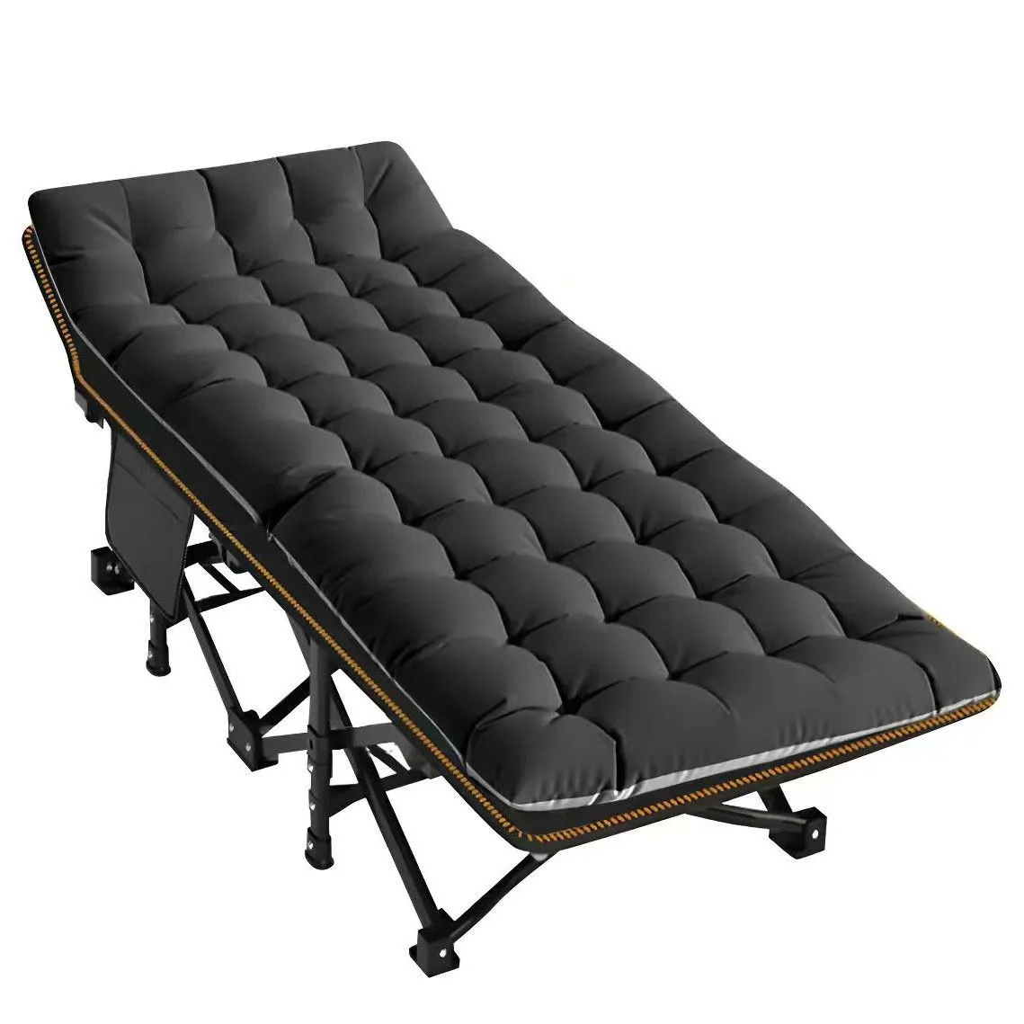 Best Office Nap Cot Stays Firm All Day, Real Metal Legs Hold Heavy