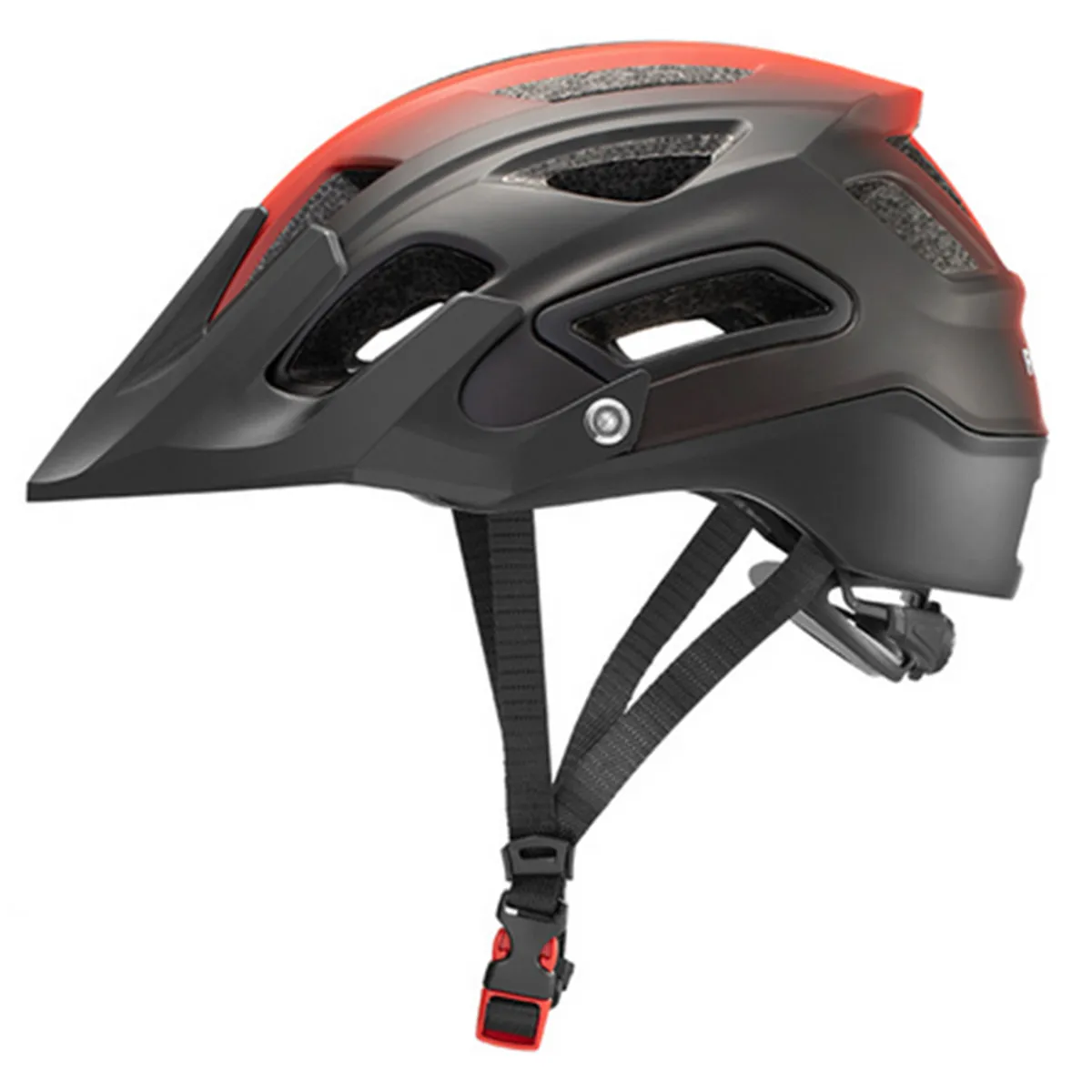 RockBros Medium Ultralight Breathable Sports MTB Helmet - Red & Black