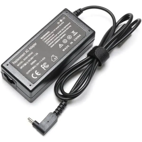 Replacement Charger For Acer Aspire 3.0mm x 1.1mm 19V 3.42A 65W Laptop