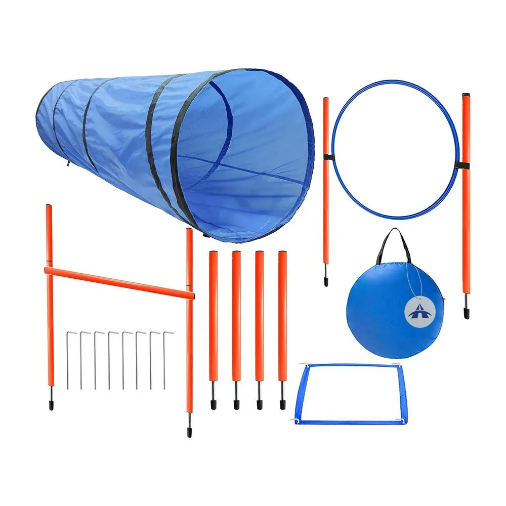 Dog Agility Training Equipment Pet Obstacle Agility Training Starter Kit