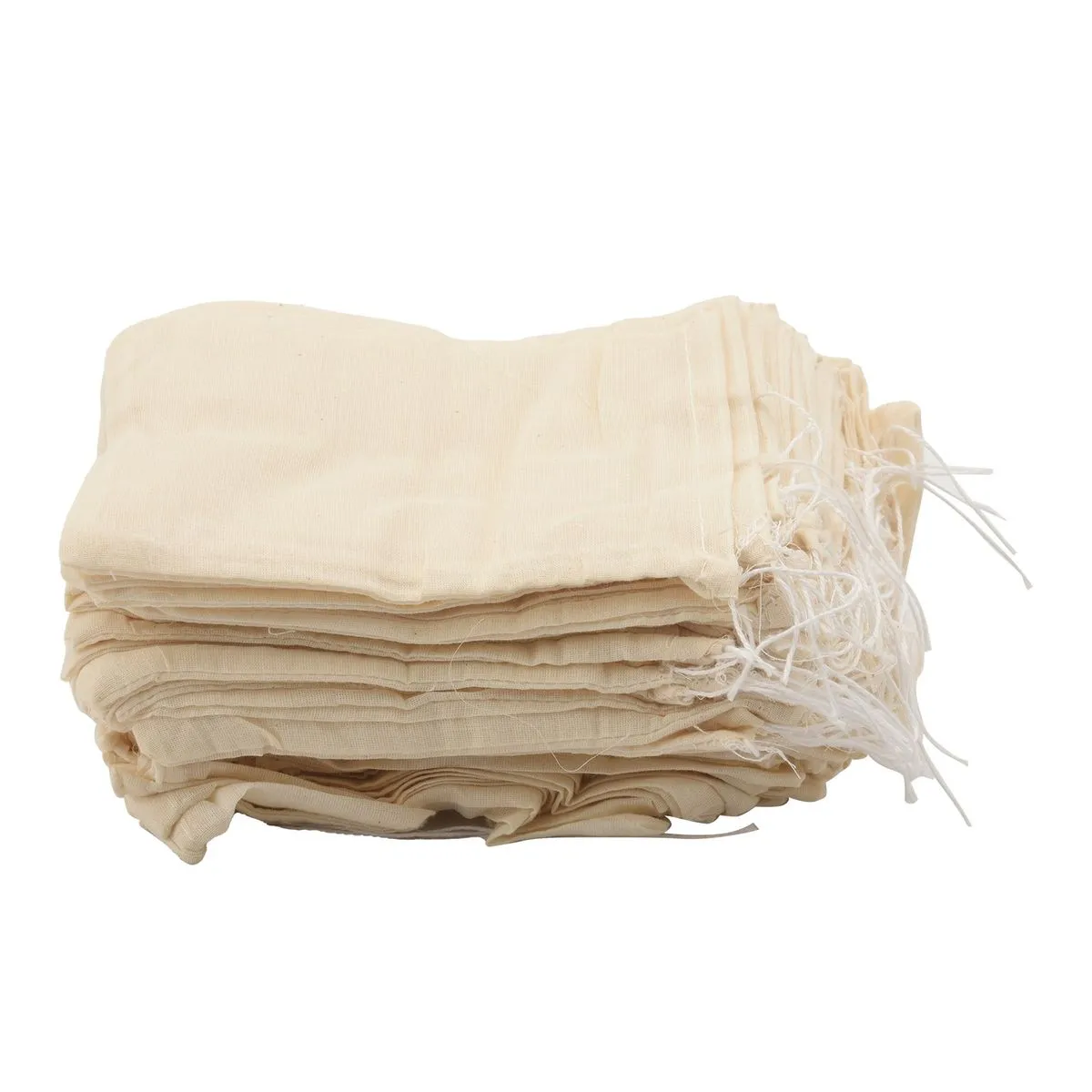 200 Pack Cotton Muslin Bags Sachet Bag Multipurpose Drawstring Bags