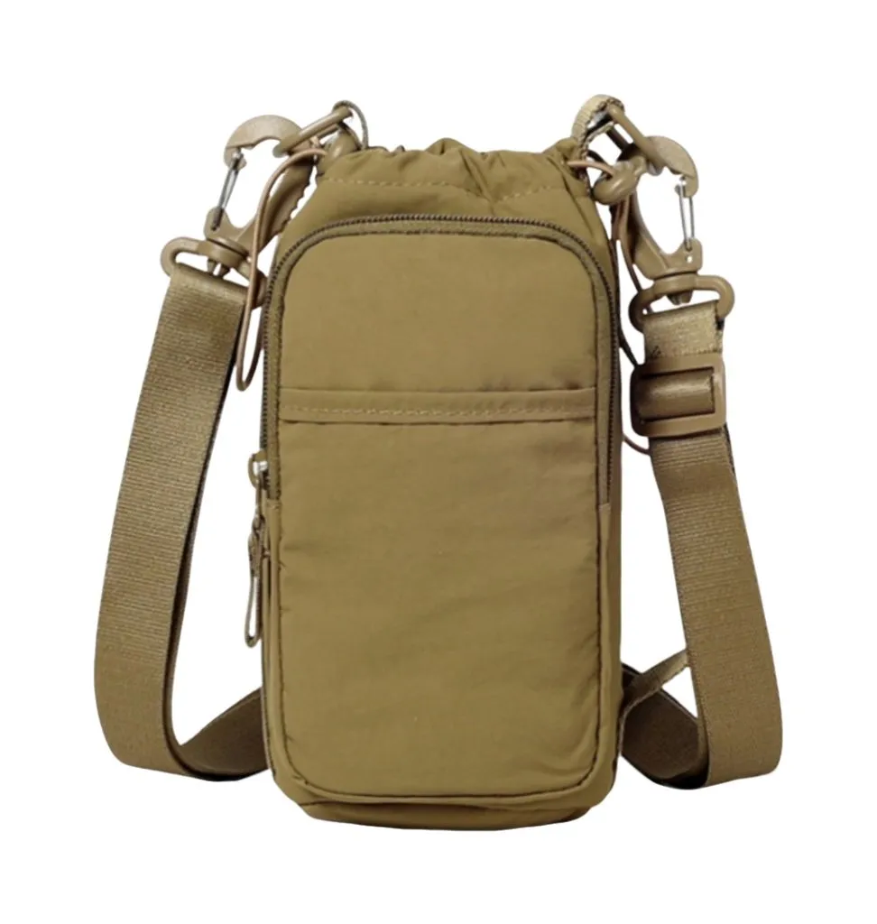 Multifunctional Crossbody Bag Women's Shoulder Bag Sports Bottle Bag