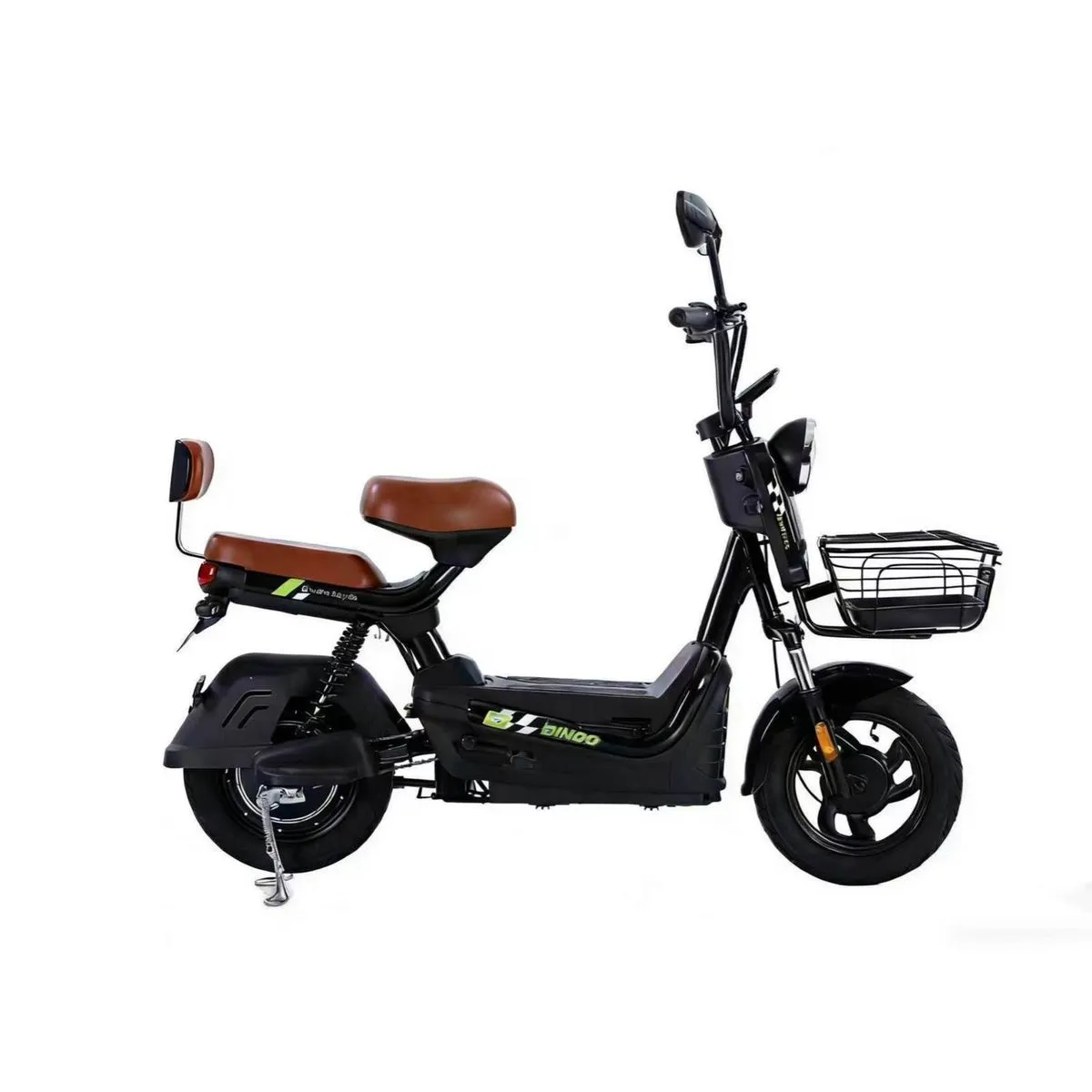 Electric Bike 500W 40km/h 55km Range Commuter - Black