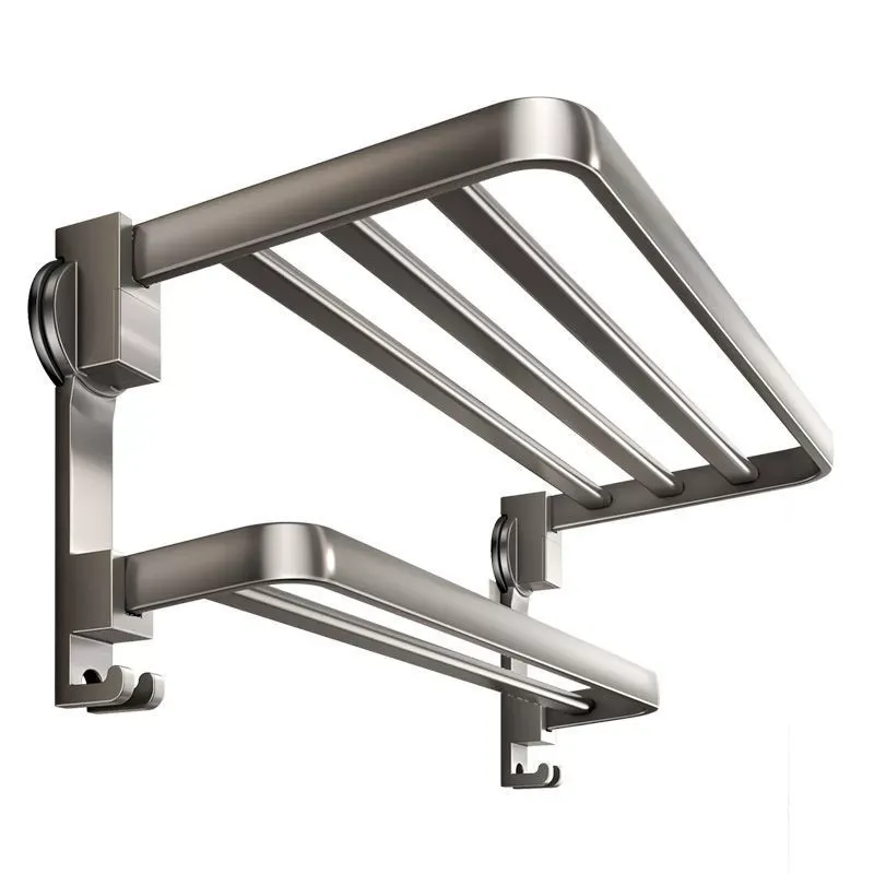 Multi Functional Foldable Suction Cup Storage Rack