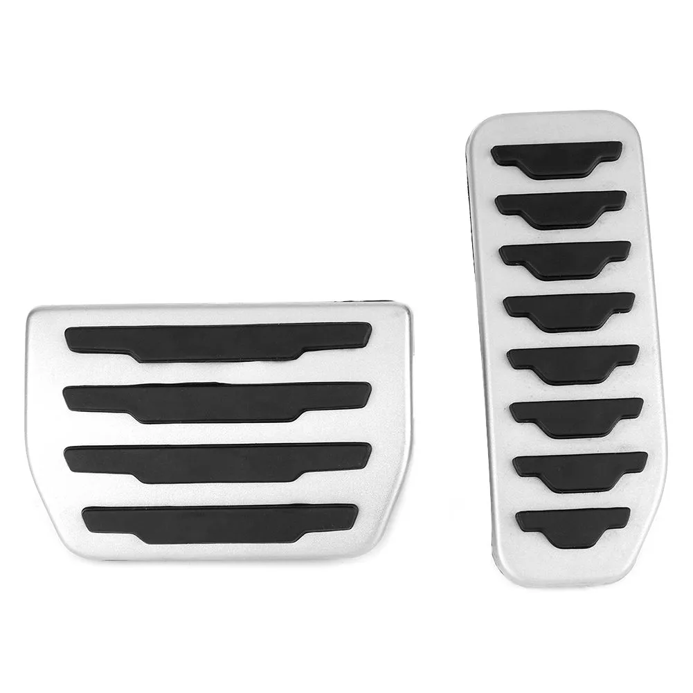 Aluminum Alloy Brake and Pedal Pads Compatible with Land Rover Freelander 2