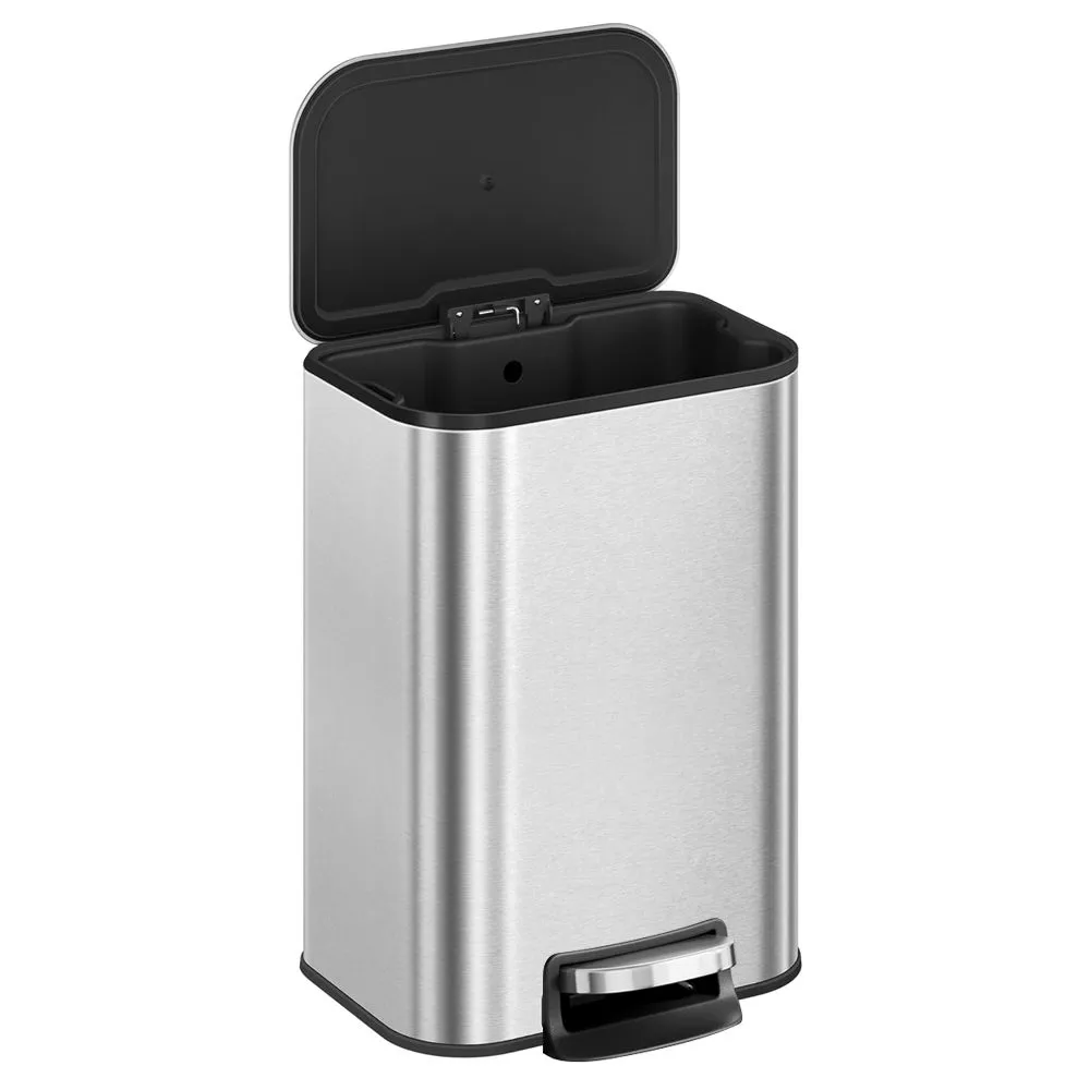 30 Liters - Modern Kitchen Waste Bin with Soft-Close Lid