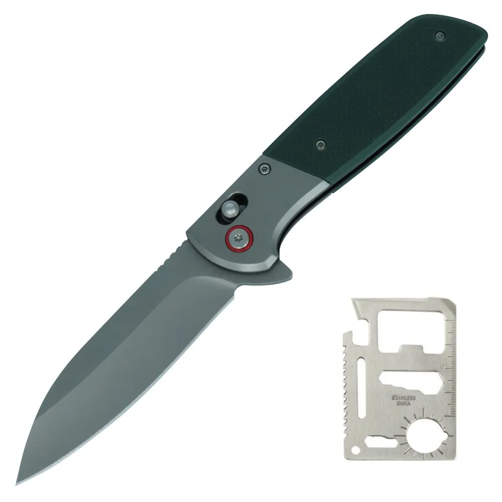 Luminous EDC Knife & Multi-Tool Card