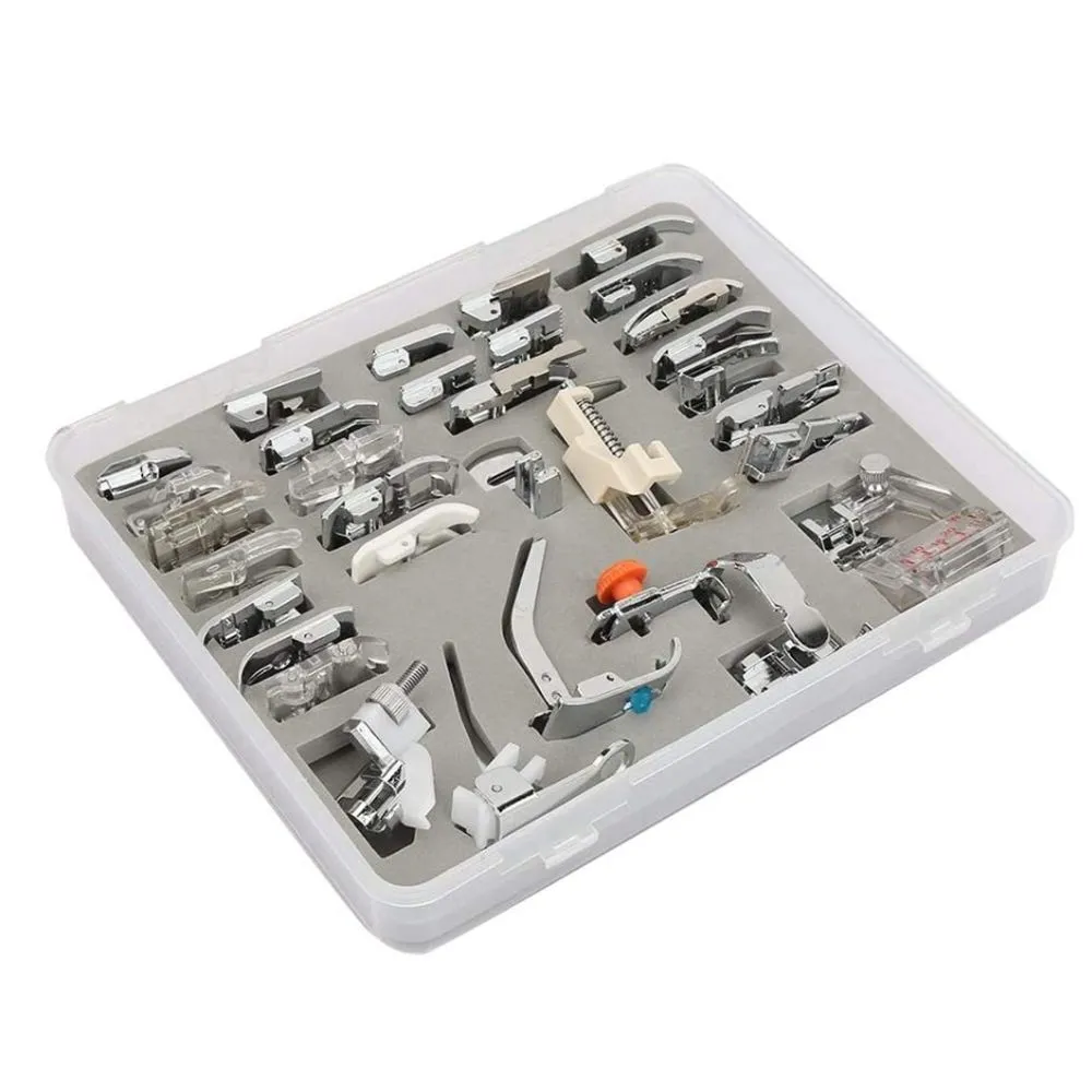 Professional 32 in 1 Domestic Sewing Machine Presser Feet Set