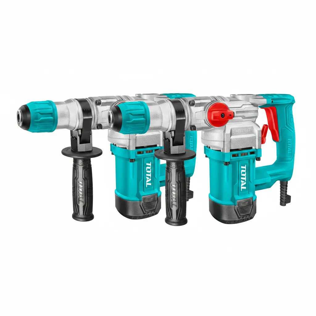 Total Rotary Hammer 220-240V 1050W 1100RPM 3800BPM - 2 Pack