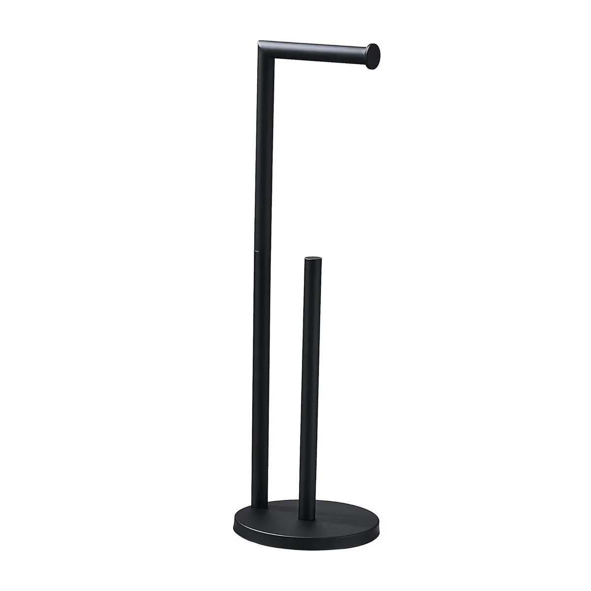 Stainless Steel Standing Paper Towel Holder - Black