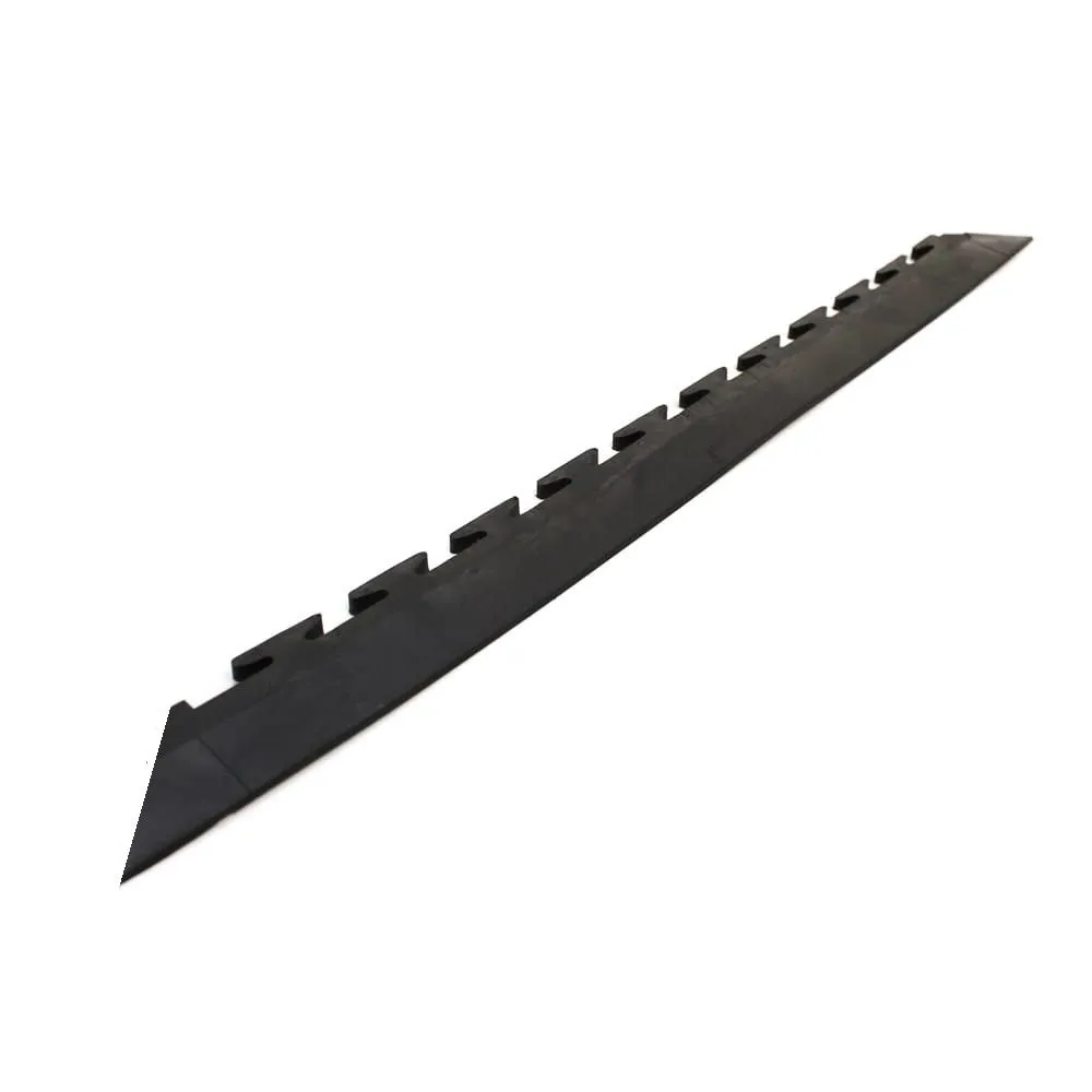 DIY Outdoor Edging for PVC Interlocking Tiles