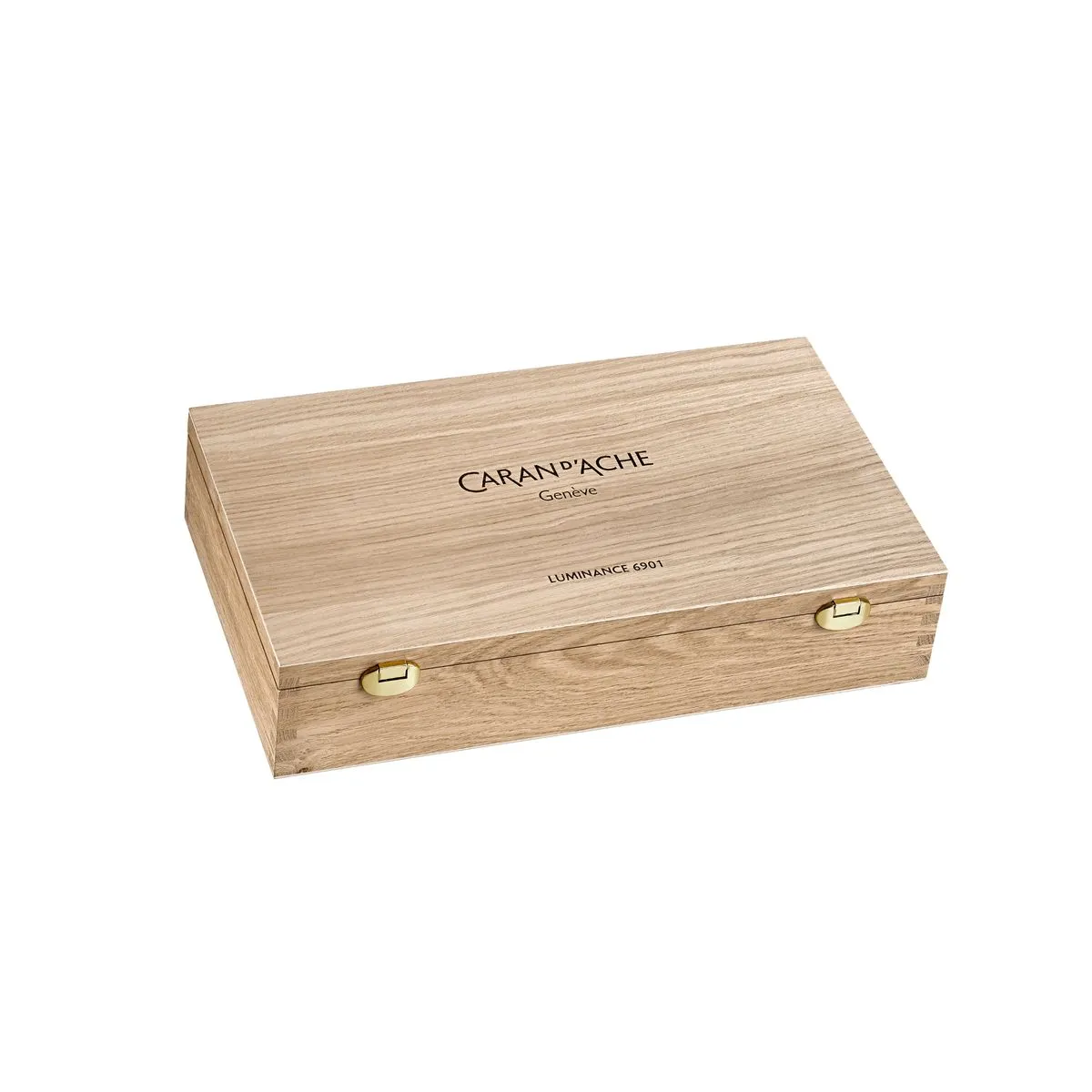 Caran D'Ache Luminance 6901 Coloured Pencils - Wooden Box Set of 100