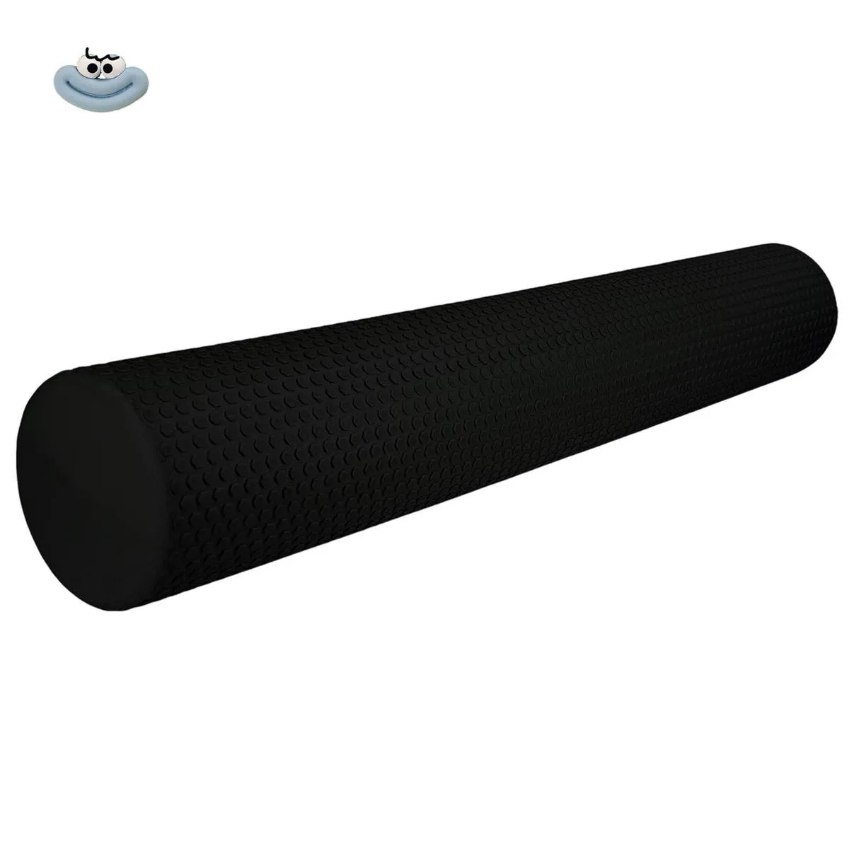 90cm EVA Massage Foam Roller for Yoga Muscles Back Exercise - Black