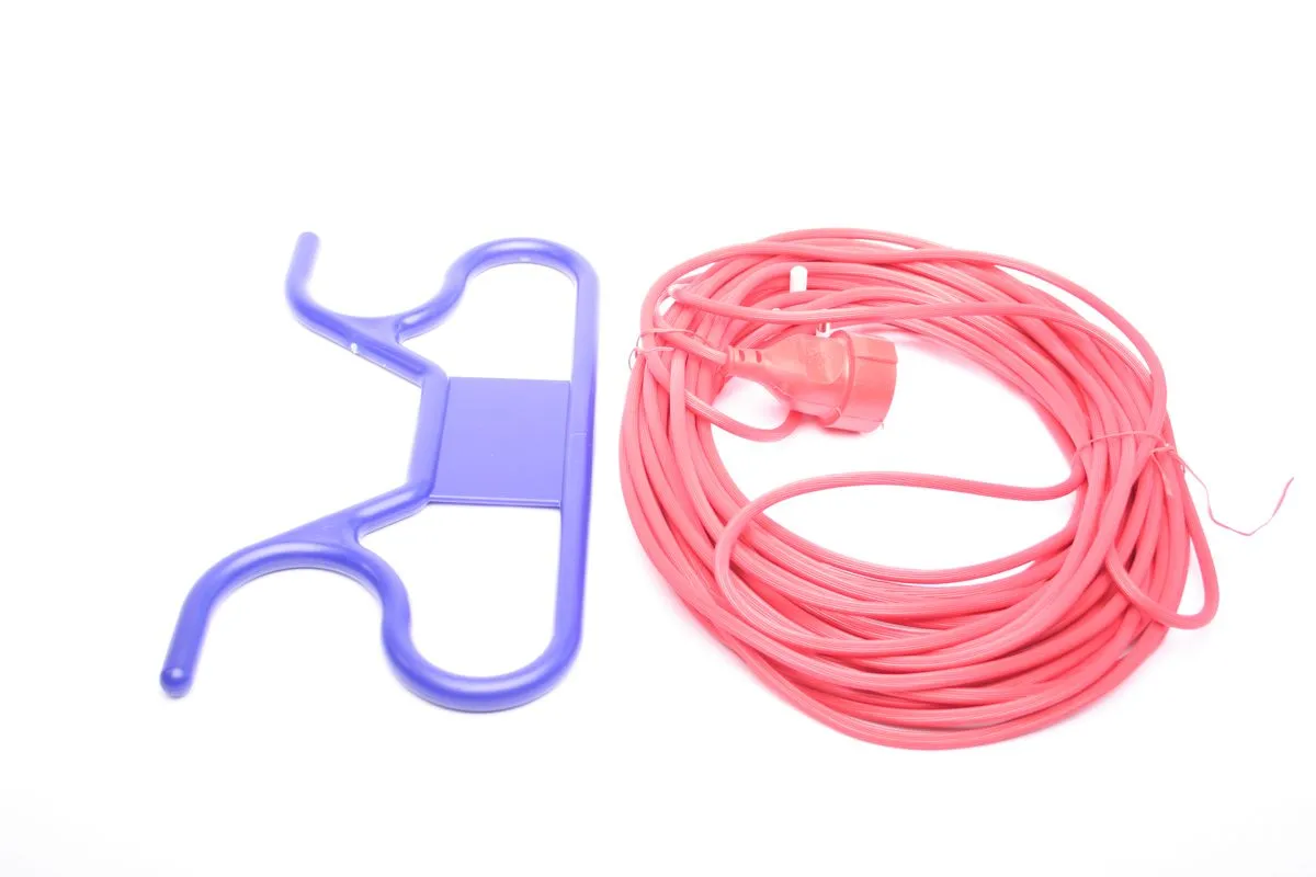Lawnmower Extension Cord - 15m and Cord Winder
