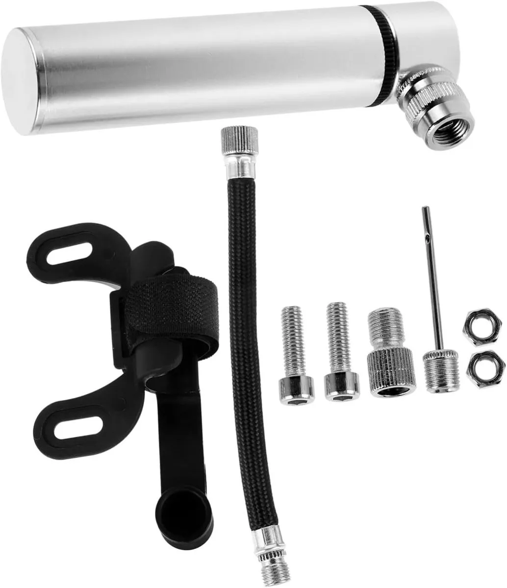 Mini Pump for Bike Tires Compact Bike Tire Pump Portable Inflator