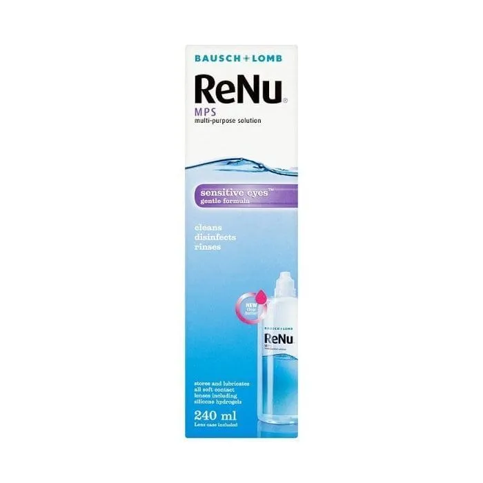 Bausch + Lomb - ReNu Multi-Purpose Contact Lens Solution Sensitive Eyes 240ml