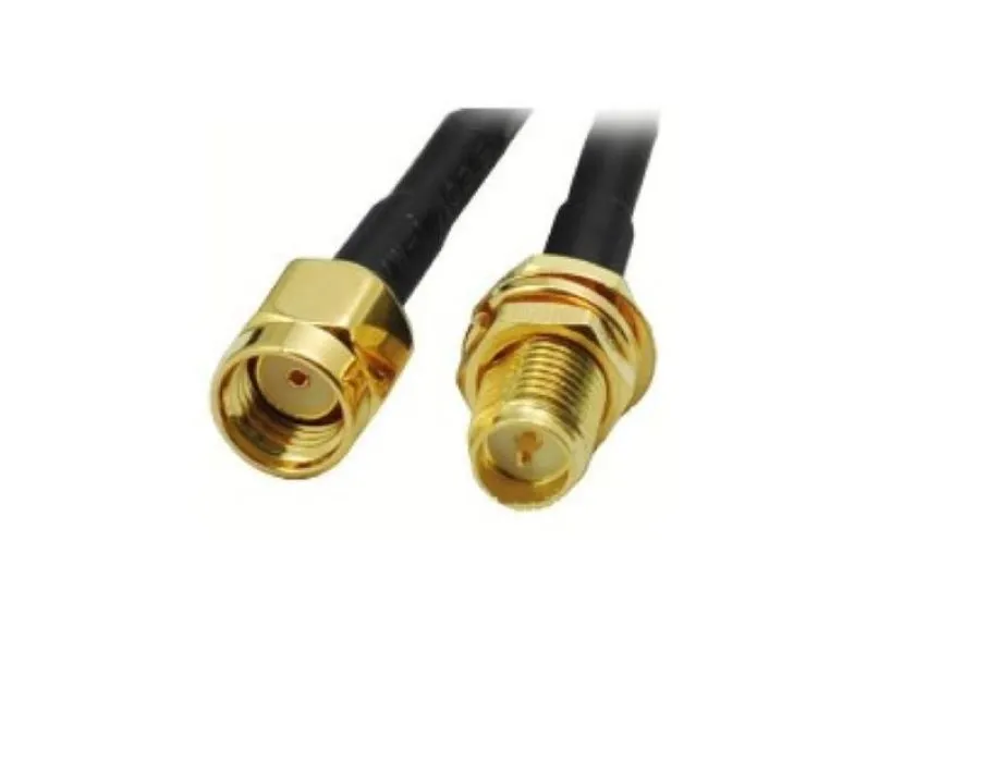 Microworld RG174 Cable For Antennas On Routers- 5m