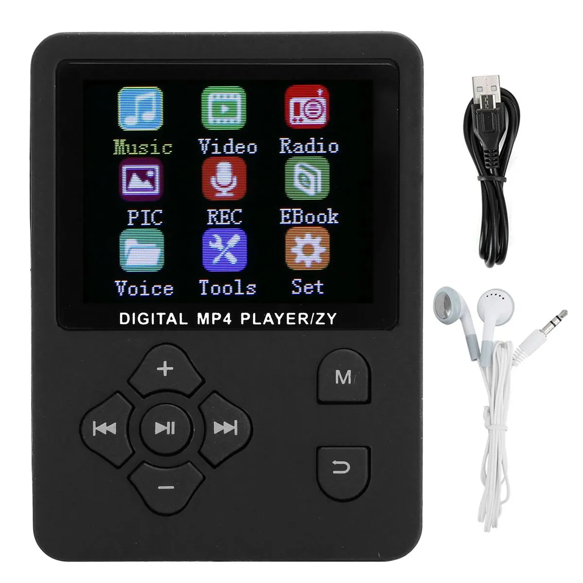 T2 Portable Digital Voice Recorder HiFi MP4 Music Player FM Radio