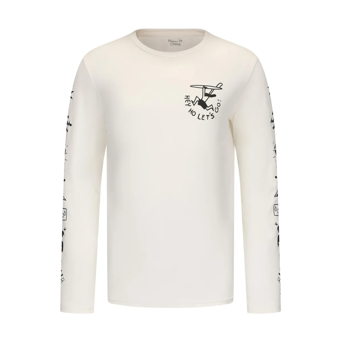 Kids' surfing long sleeve UV-protection t-shirt