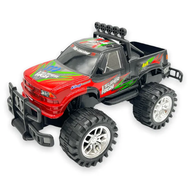 Big Wheeler Monster Truck Toy - Toys for Boys - Red